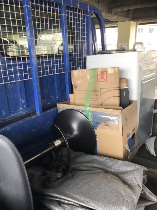 【桑名市】お引っ越しに伴う不用品回収☆素早い対応でお客様に喜んでいただけました!