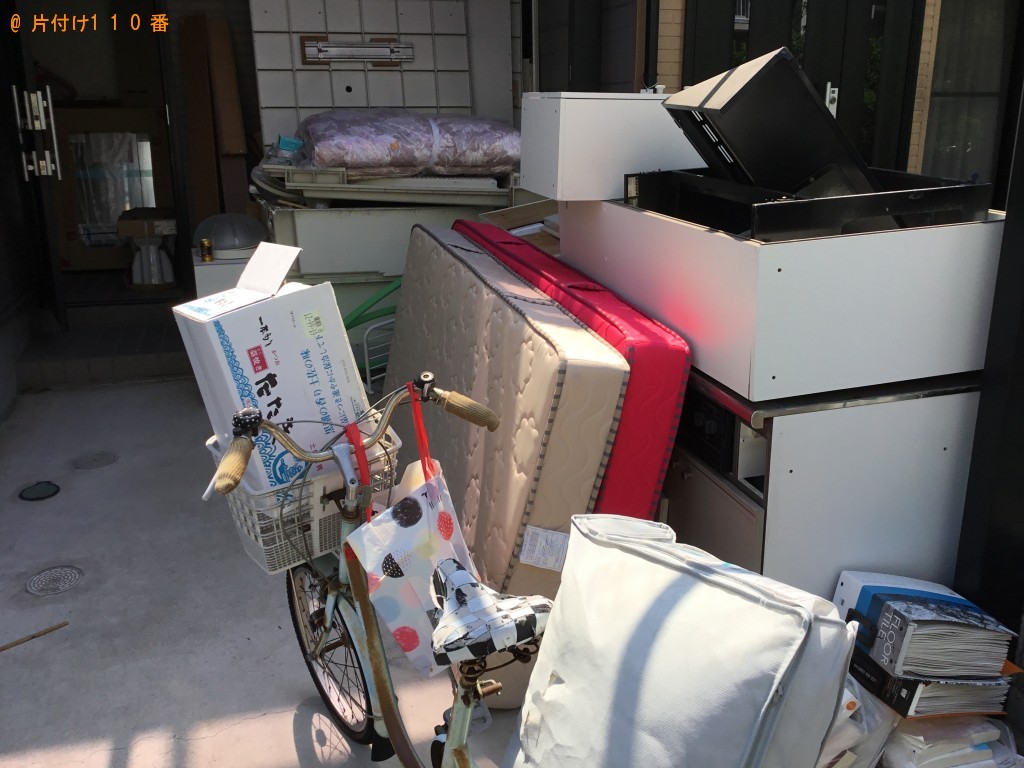 【鈴鹿市】自転車、マットレス、ドア等の回収・処分ご依頼