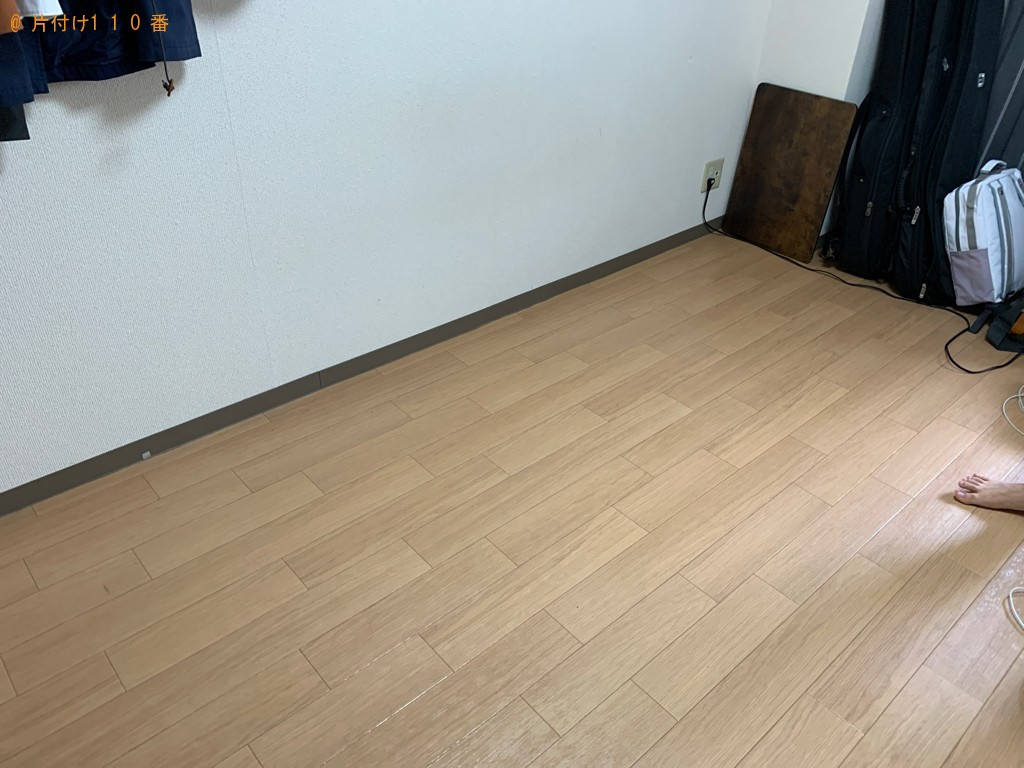 マットレス付きシングルベッドの回収・処分ご依頼　お客様の声