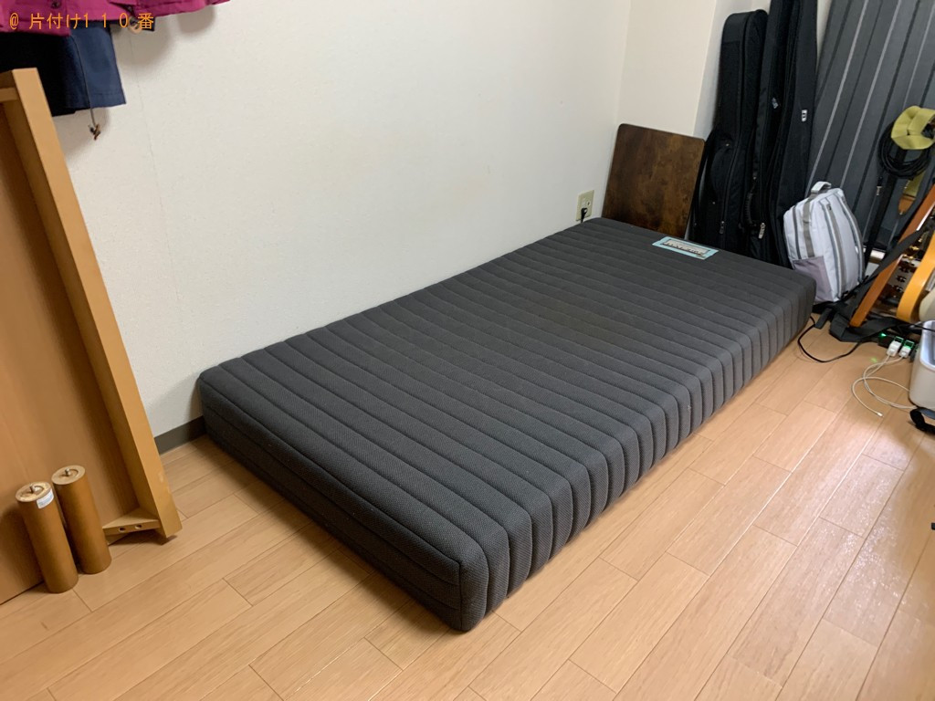 マットレス付きシングルベッドの回収・処分ご依頼　お客様の声