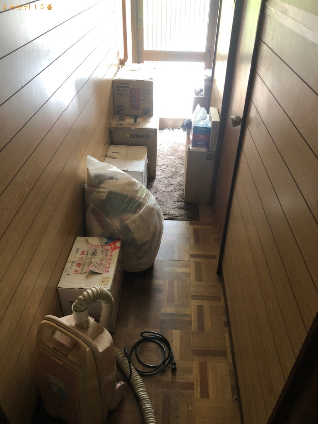 掃除機、衣類、一般ごみ等の回収・処分ご依頼　お客様の声
