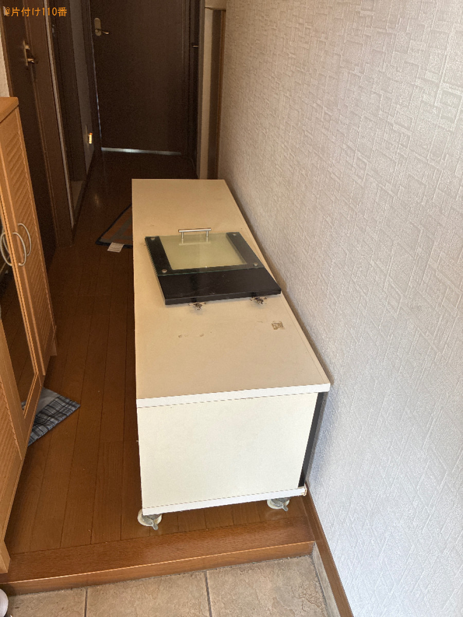 【亀山市北町】テレビ台の回収・処分ご依頼　お客様の声